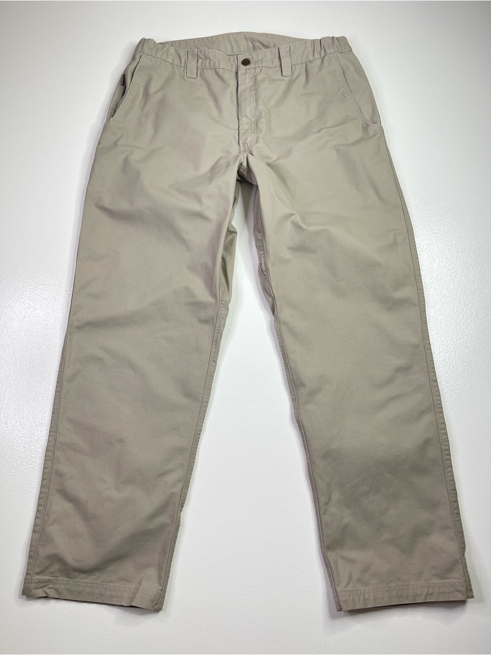 Vertx Tactical Canvas Stretch Pants Khaki Beige 36x32